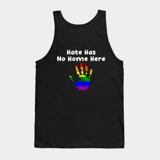Peaceful Hate Has No Home Here LGBT Tank Top